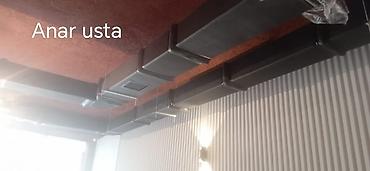 hava cəni: Galvaniz metaldan istehsal olunan manqal/ocak üçün çıxarıcı hava — 8