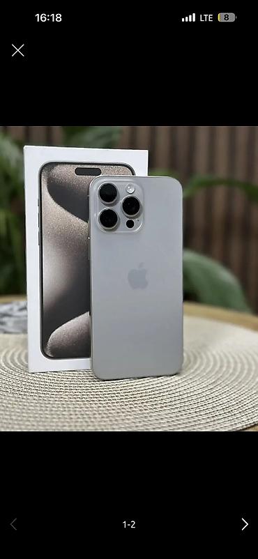 вйфон 15 про: IPhone 15 Pro Max, Б/у, 256 ГБ — 1