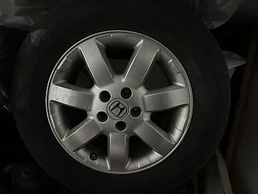 ххх 17: Оригинальное колесо Honda в сборе: литой диск + шина. - Диск — 1