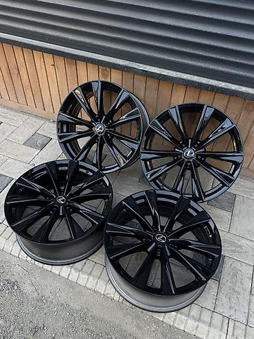 Диски: Литые Диски R 20 Lexus, Комплект, отверстий - 5, Б/у — 5