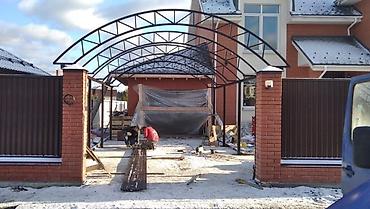 Металлические фермы: Металлические фермы и каркасы для навесов - Изготовление арочных и — 3