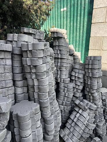 плитка тротуарная бу: Тротуарная плитка, Другая модель, Бетонная, Для двора, Б/у — 3