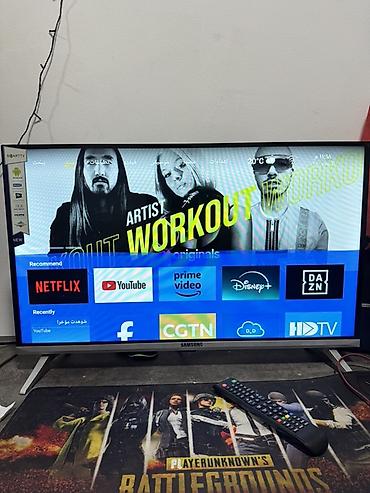 телевизор смарт: Smart TV Samsung с пультом дистанционного управления. - Диагональ — 1