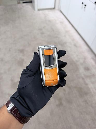phone 4s: Vertu Constellation, rəng - Narıncı, Düyməli — 7