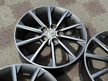 40 5: Литые Диски R 17 Toyota, Комплект, отверстий - 5, Б/у — 7