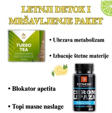 fit: LETNJI DETOX I MRŠAVLJENJE PAKET Sadržaj: - Turbo Tea – biljni čaj u — 1