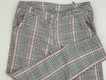 Material trousers for women, size L