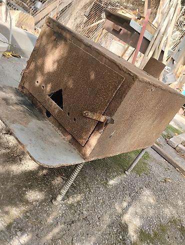 seyf demir: Metal soba/peç - Material: qalın metaldan hazırlanmış, qaynaqla — 3