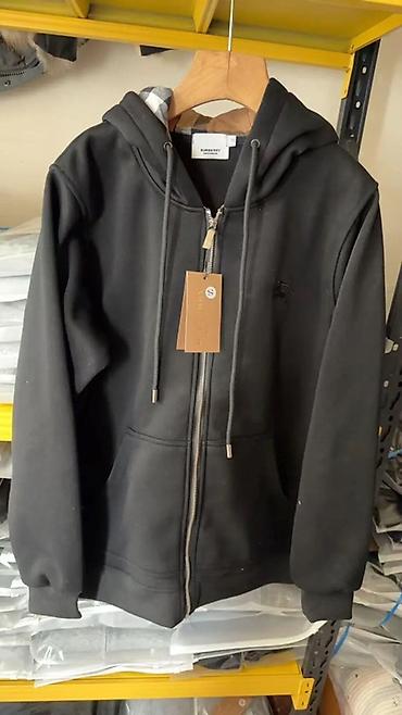 свитшот: Мужская толстовка, Burberry, M, цвет - Черный — 3
