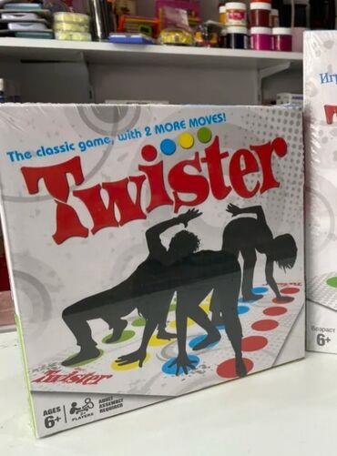 Oyuncaqlar: Twister, 6 yaşdan yuxarı uşaqlar və böyüklər üçün nəzərdə tutulmuş