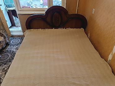 дизайн мебель: Двуспальная кровать, Б/у, С матрасом, длина - 208 см — 3