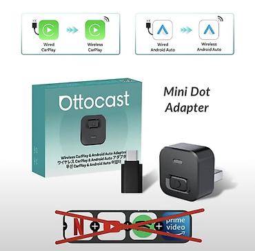 apple carplay: Ottocast Wireless Car Adapter – CarPlay və Android Auto üçün simsiz — 1