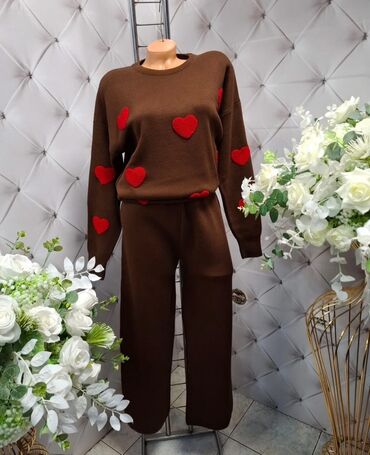 Kompleti: 🔥Ženski pleteni komplet – džemper i pantalone ❤️❤️ NOVOO trikotazni — 9