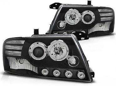 Car Lighting & Signaling: CRNI LED ANGEL EYES FAROVI MITSUBISHI PAJERO 3 (6) | Crni tuning — 2
