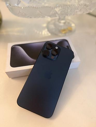 IPhone 15 Pro, Blue Titanium, Face ID