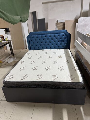 Двуспальные кровати: Двуспальная кровать, Новый, С матрасом, длина - 2000 см at lalafo.kg — 3 Двуспальные кровати: Двуспальная кровать, Новый, С матрасом, длина - 2000 см — 3