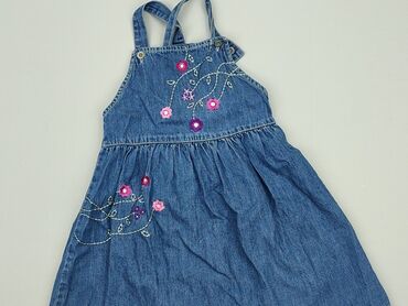 metaliczna sukienka: Sukienka, 3-4 lat, 98-104 cm, stan - Dobry