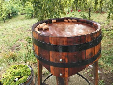 lezaljka na naduvavanje: Table for garden, Wood