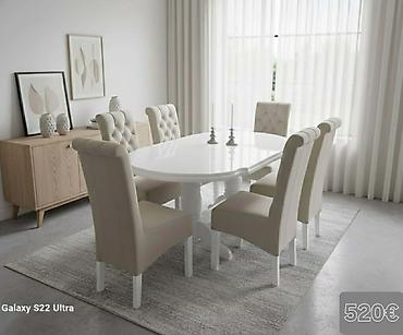 Setovi stolova i stolica: Trpezarijski setovi stolova i stolica, više modela. Detalji dizajna i — 1