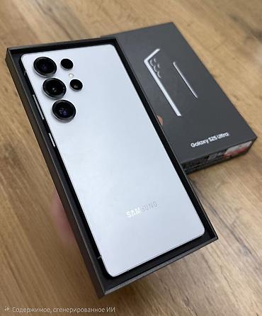 Samsung Galaxy S25 Ultra, Б/у, 256 ГБ, цвет - Серебристый, 2 SIM