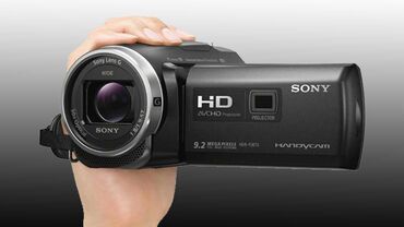 Videokameralar: Sony marka əl kamerası satılır,qutusu yoxdur,adaptırı baterikası