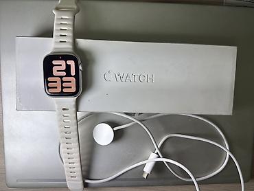 smart band 9: Apple Watch Series 9,45мм Акб 94% память64 гб Полный комплект Торг — 1