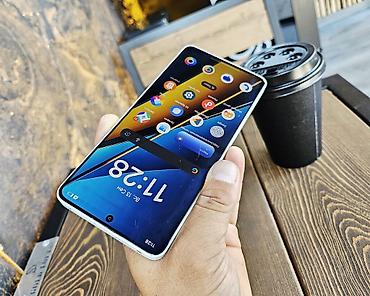 Мобильные телефоны и аксессуары: Poco X6 Pro 5G, Б/у, 256 ГБ, цвет - Белый, 1 SIM, 2 SIM — 5