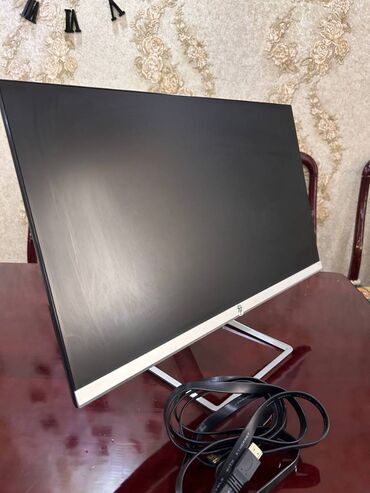 кабель hdmi vga: HP 24F 75Hz gümüşü monitor Çox incə, az istifadə olunmuş HP 24F