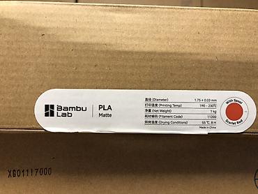 3D Qələmlər: Bambu Lab PLA filamentləri – 3D çap üçün Variantlar: - PLA Basic – — 5