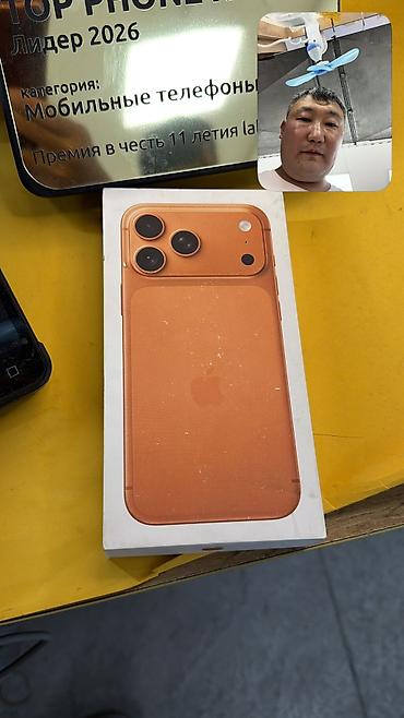 IPhone 17 Pro Max, Б/у, 256 ГБ, Коробка, 99 %