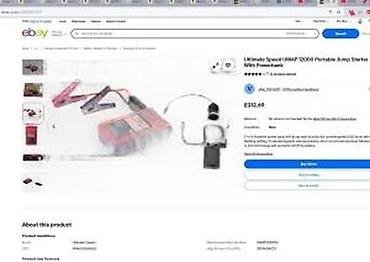 Alati za automobile: Ultimate Speed UMAP 12000 B2 – prenosni starter za automobil + power — 13