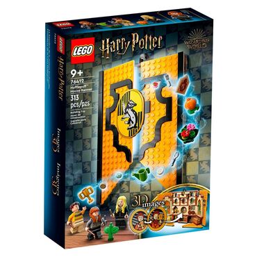 на 9 лет: Lego Harry Potter 🤓 76412Знамя Дома Хаффлпаффа 🏠⚔️ рекомендованный