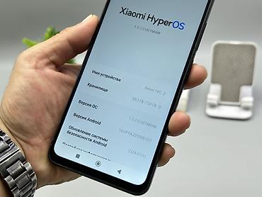 cyber x: Redmi, Redmi 14C, Б/у, 128 ГБ, цвет - Черный, 2 SIM — 4