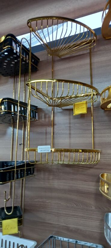 Dolablar: Hamam rəfi, Corner shelf