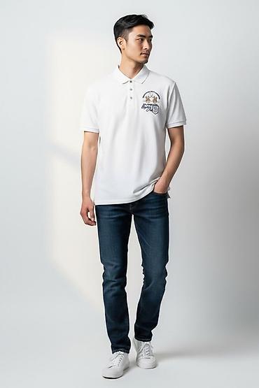 Футболки: Мужская футболка, M, L, XL, Polo Ralph Lauren, Новый, цвет - Белый, Самовывоз, Платная доставка — 3