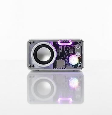 hoco eq34 plus: Портативная Bluetooth‑колонка с прозрачным корпусом и подсветкой - — 1