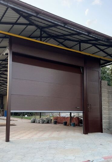 Секционные ворота: ВОРОТА | ДАРБАЗА Все виды автоматических ворот! Секционные ворота — 5