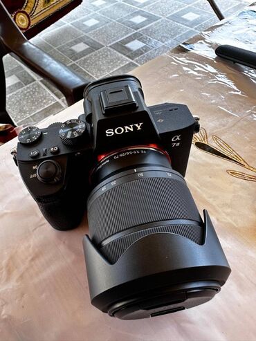 ram 6: Sony A7iii kit 28-70 mm f.3.5-5.6 Russiyadan getirmisem orda cox az