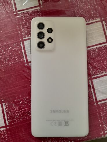 9129 объявлений | lalafo.az: Samsung Galaxy A52 | 4 ГБ цвет - Белый | Отпечаток пальца, Две SIM карты, Face ID