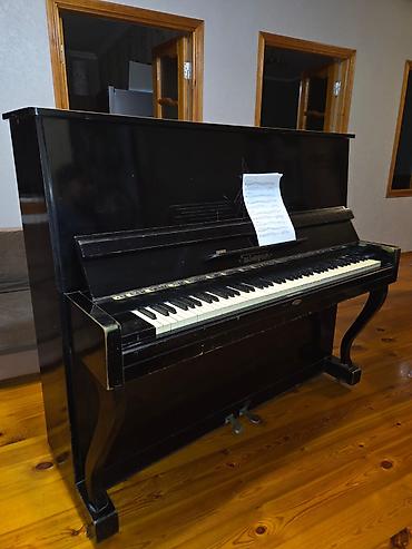 Клавишные инструменты: Upright pianino – klassik qara korpuslu, ağ-qara 88 klavişli, 2 — 2