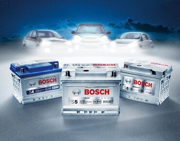 islenmis akkumulyator satisi: Bosch, 70 ah, Orijinal, Almaniya, Yeni