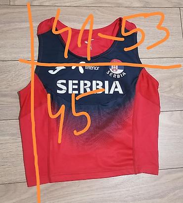 sat: Atletski dres – reprezentacija Srbije (Joma) - Model: muški/ženski — 5