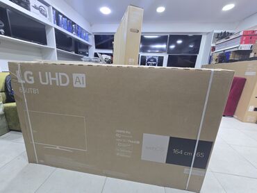 kiçik televizor: Yeni Televizor LG Led 65" 4K (3840x2160), Ödənişli çatdırılma