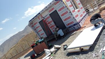 Фасадные работы: Алюкабонд+фасады любой сложности Основные характеристики: - Формат — 7