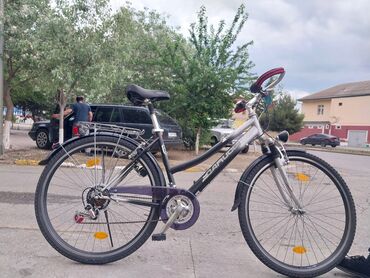 qədimi pullar: İşlənmiş Şəhər velosipedi 28", sürətlərin sayı: 21, Ünvandan götürmə, Pulsuz çatdırılma, Ödənişli çatdırılma