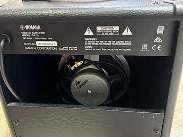 Спорт и хобби: Б/у Гитарный усилитель, Yamaha, 15 Вт, Самовывоз — 3