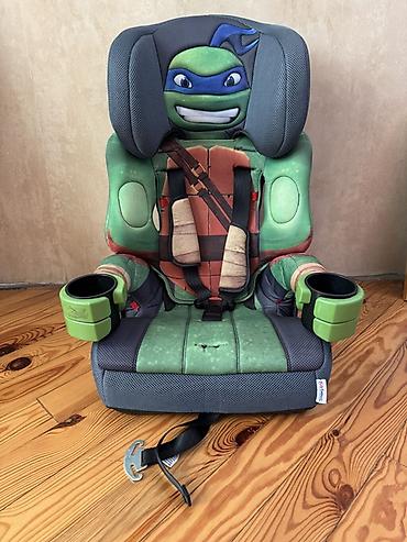 10 yaş: Uşaq avtomobil oturacağı – Ninja Turtles (Leonardo) dizaynı - — 4