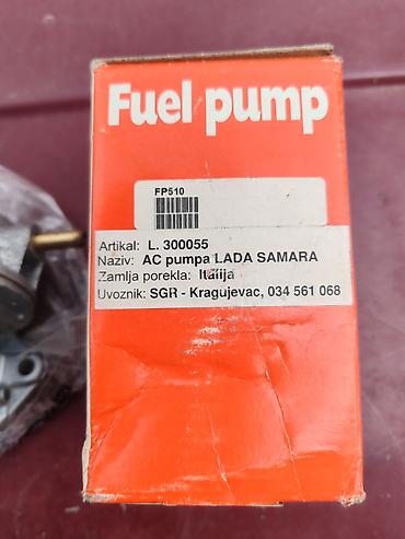 Pumpe za gorivo: AC pumpa Lada 2108 Samara br.2. Nova. Zemlja proizvodnje Italija — 2
