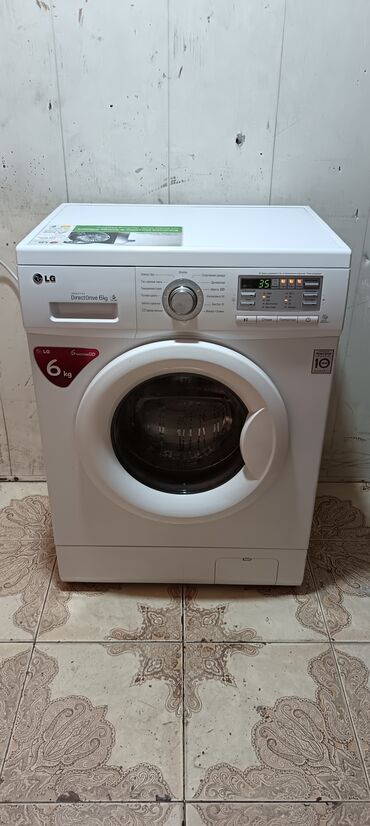 maşın maytafonu: Paltaryuyan maşın LG, 6 kq, İşlənmiş, Avtomat, Qurutma var, Ödənişli çatdırılma