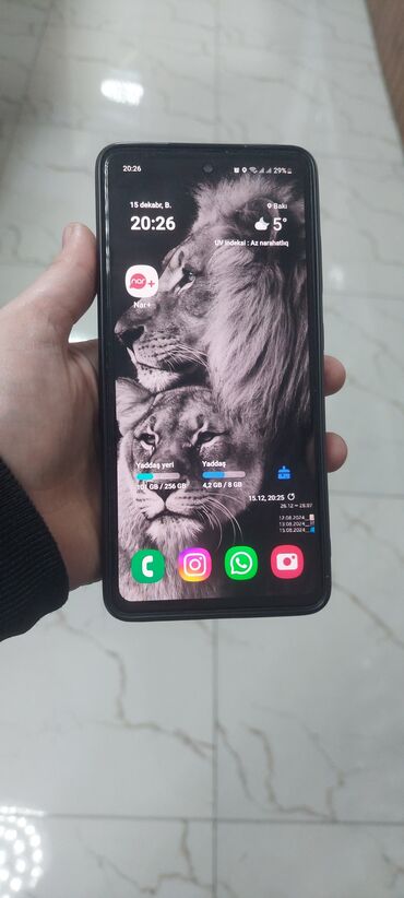 samsung a52 baku: Samsung Galaxy A52, 256 GB, rəng - Qara, İki sim kartlı, Face ID, Sensor